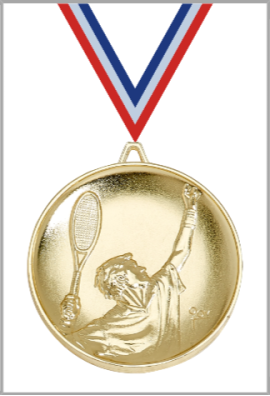 Médaille Ø 65 mm Tennis  - NK12