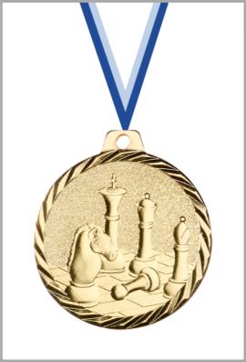 Médaille Ø 50 mm Échecs   - NZ04