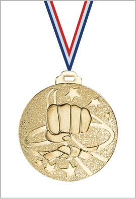 Médaille Ø 50 mm Karaté  - NY06