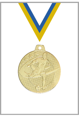 Lot de 100 Médailles Ø 32 mm Football – Q-050