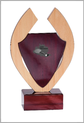 Trophée Bois Personnalisé 164-31-LO