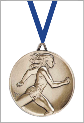 Médaille Ø 65mm Course à pied - 920-823