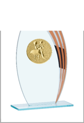 Trophée Personnalisé Médaillon 137-21-C
