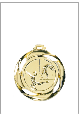 Médaille Ø 40 mm Gymnastique  - NF13