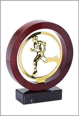 Trophée Bois Métal Boule & Pétanque JX05