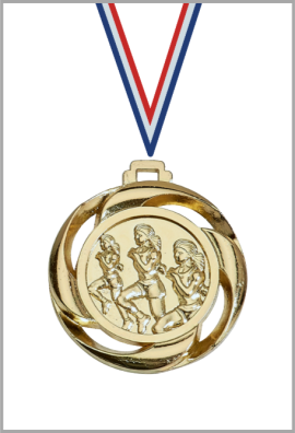 Médaille Ø 40 mm Course à pied  - NF22