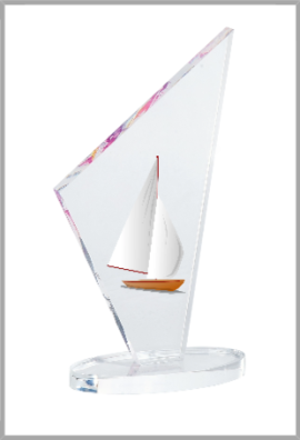 Trophée Acryglass Personnalisé 157-81-SU