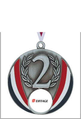 Médaille Logotée Ø 70 mm - 014-LO