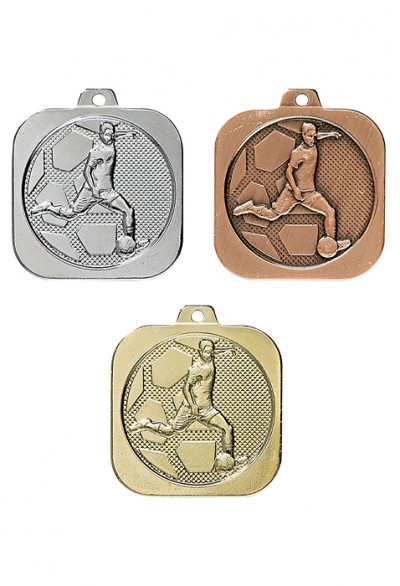 Médaille 35 x 35 mm Football  DK08