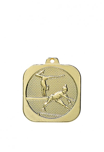Médaille 35 x 35 mm Gymnastique  DK09