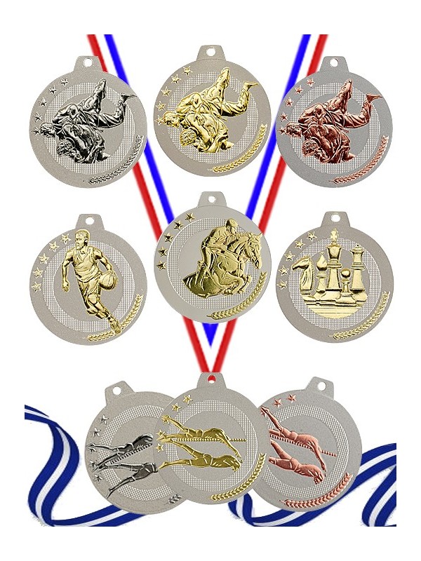 MÉDAILLES "DUAL PLATED SERIES"