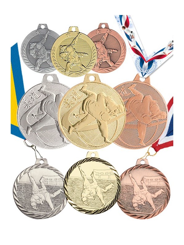 MÉDAILLES "JUDO SERIES"