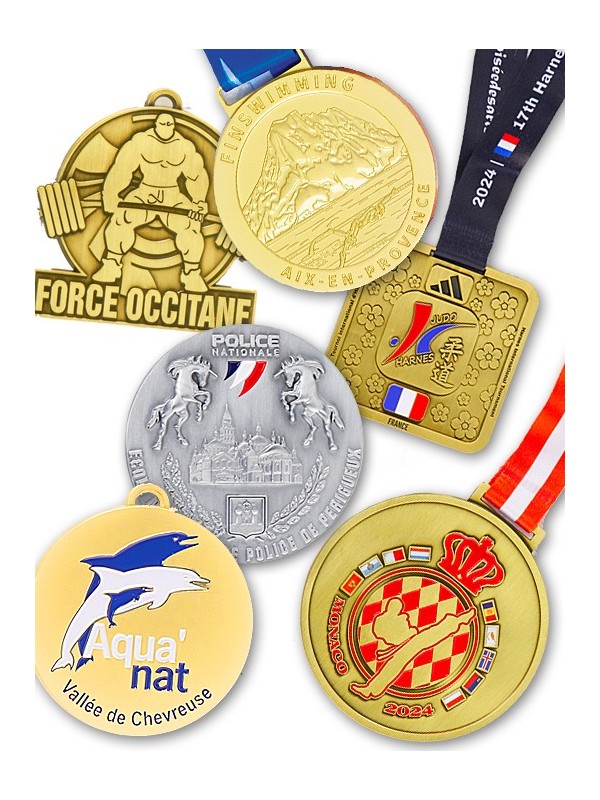 MÉDAILLES CRÉATIONS