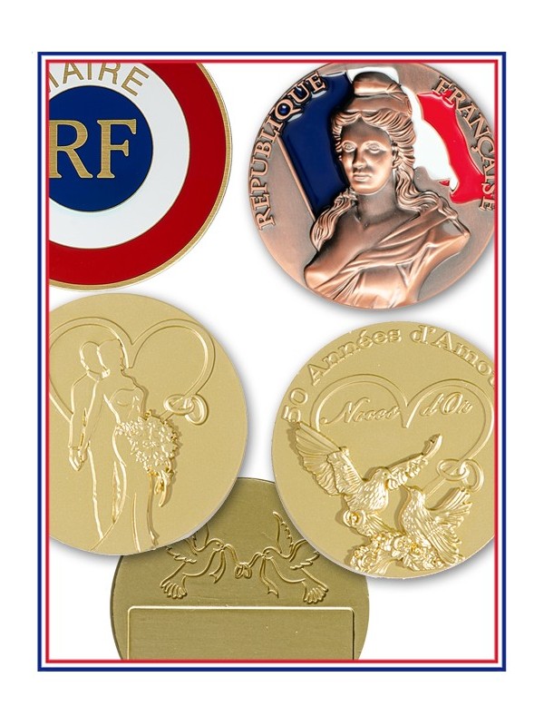 MÉDAILLES MAIRIES & COLLECTIVITÉS