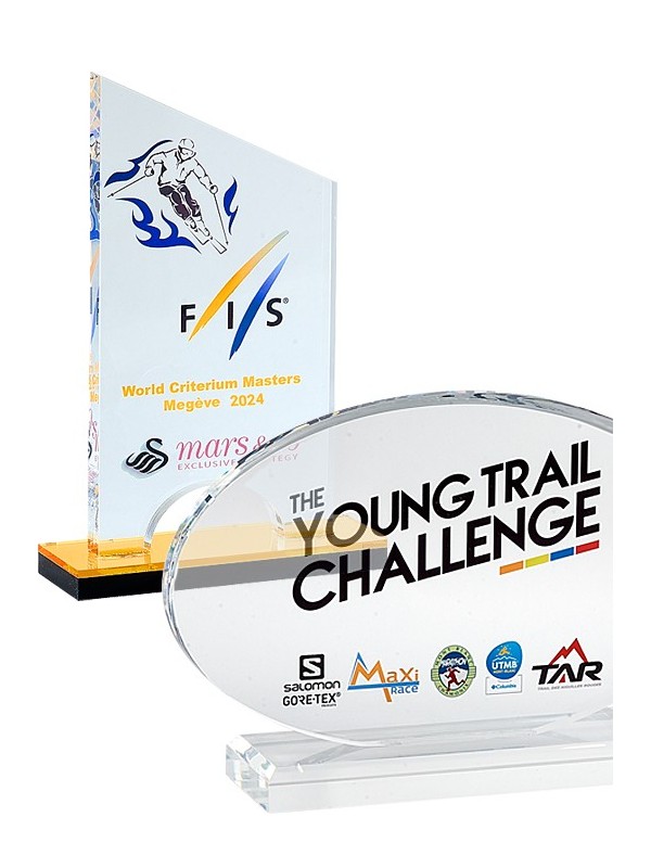 ACRYGLASS IMPRESSION COULEUR DE VOTRE LOGO