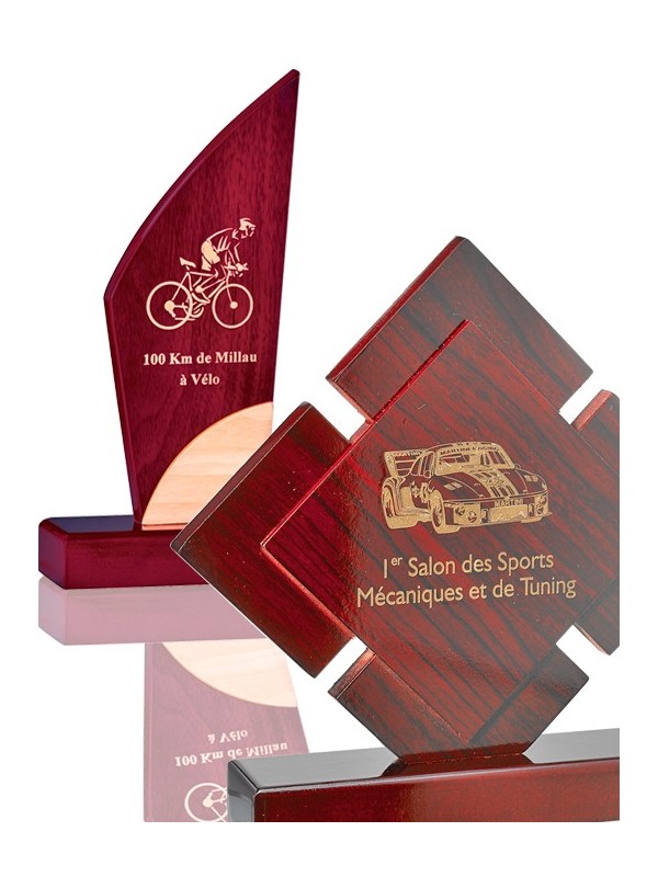 BOIS GRAVURE LASER MOTIFS SPORTS