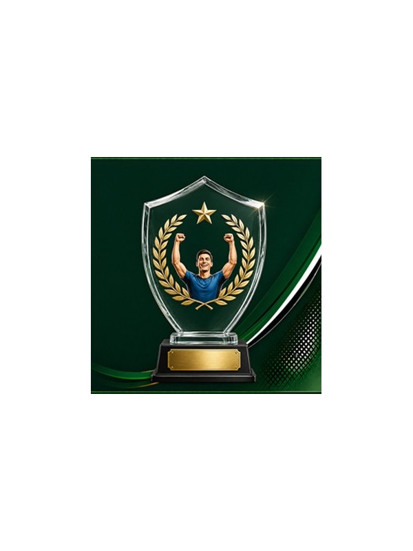 Trophées Laser de PÊCHE Personnalisés