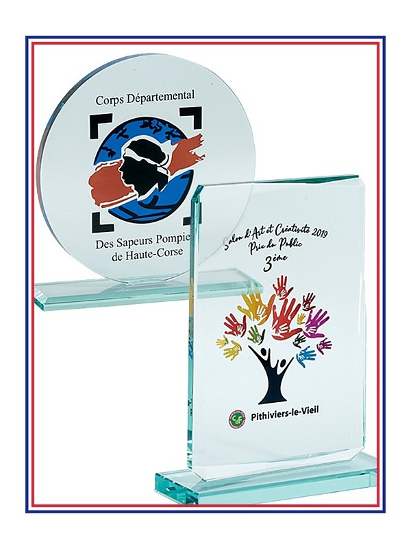 TROPHÉES IMPRESSION COULEUR : LOGO & BLASON DE VILLE