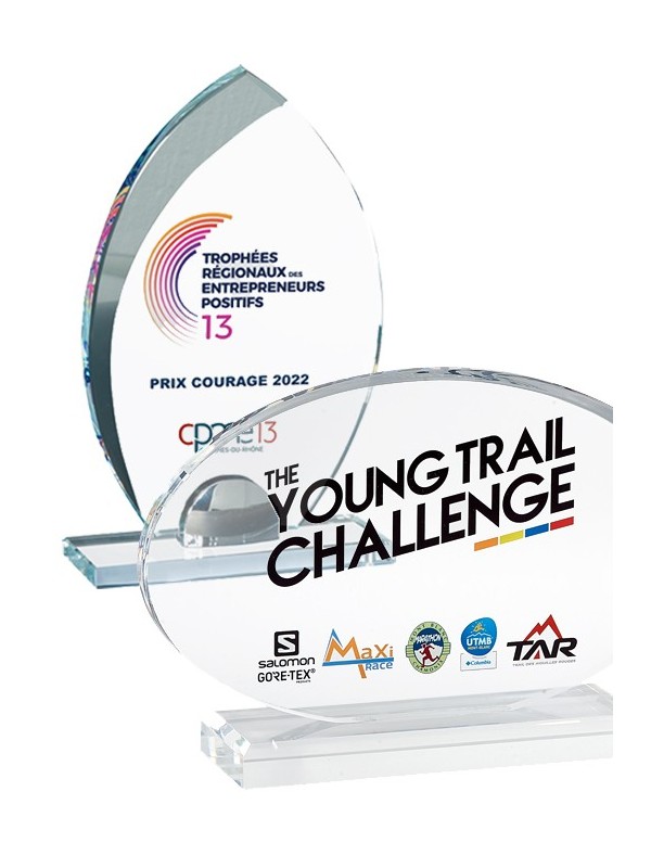 TROPHÉES IMPRESSION COULEUR : VOTRE LOGO