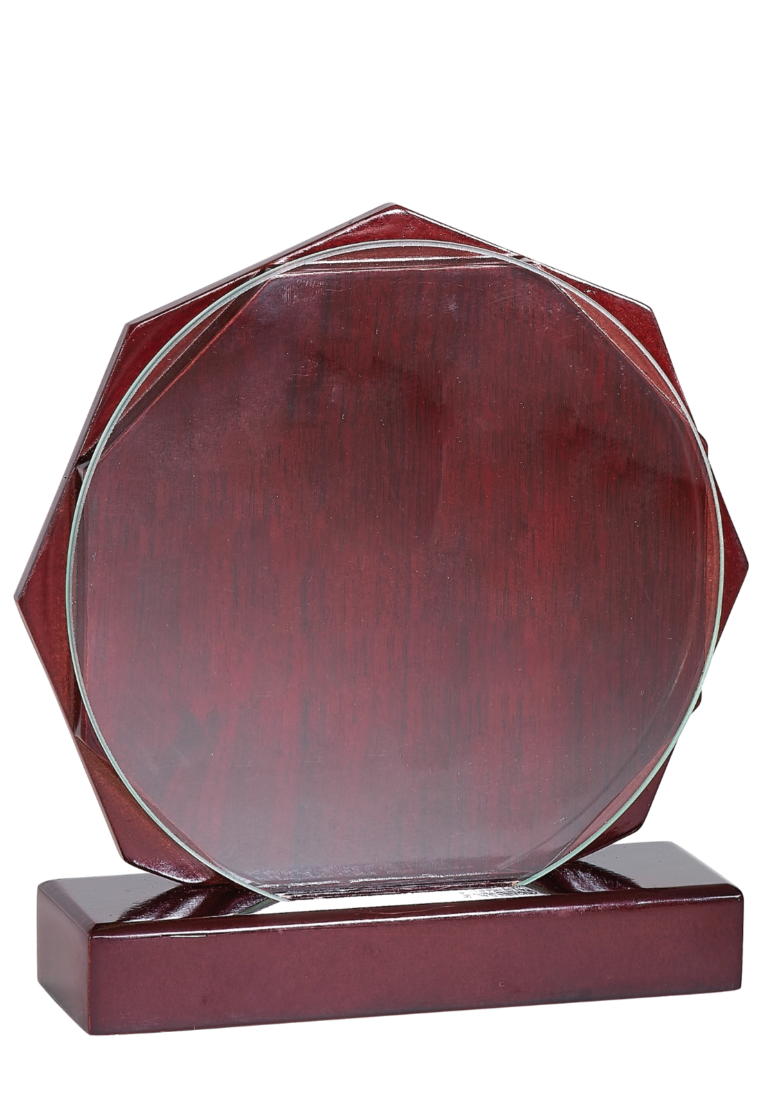 Trophée Verre & Bois Personnalisé 163-71-CLI