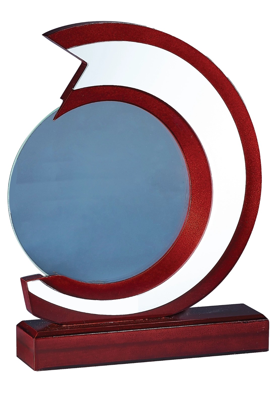 Trophée Verre & Bois Personnalisé 164-61-CLI