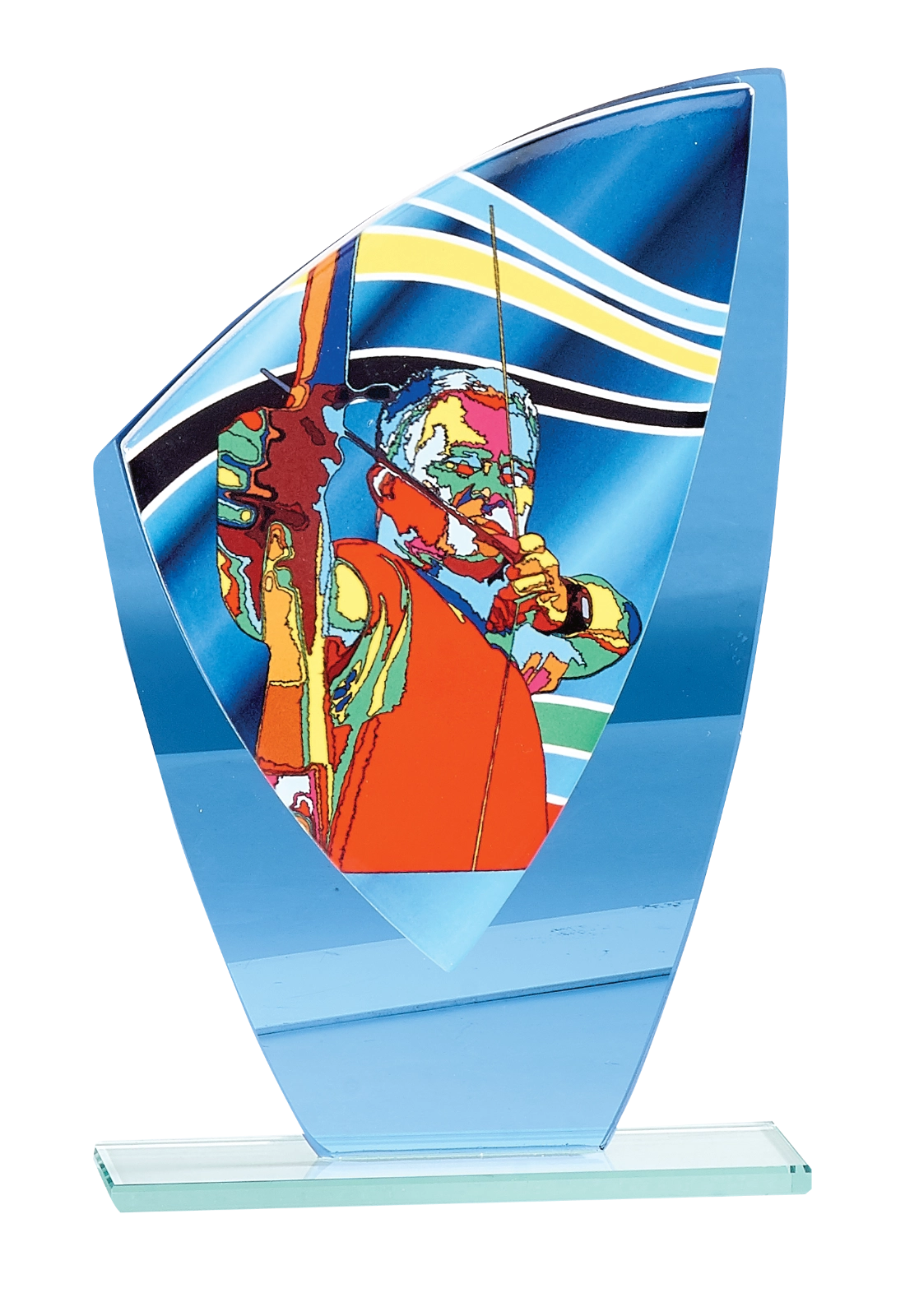 Trophée Verre Tir à l'arc 66211